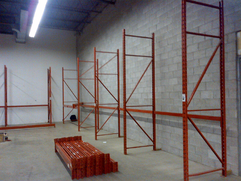 pallet rack dismantle