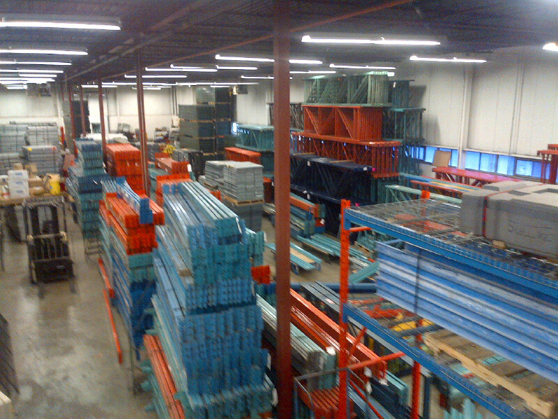 we sell used pallet rack